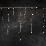 Konstsmide 2777-802SP LED Lichtdecoratie Ketting 200 Lampen Amber IP44 Wit
