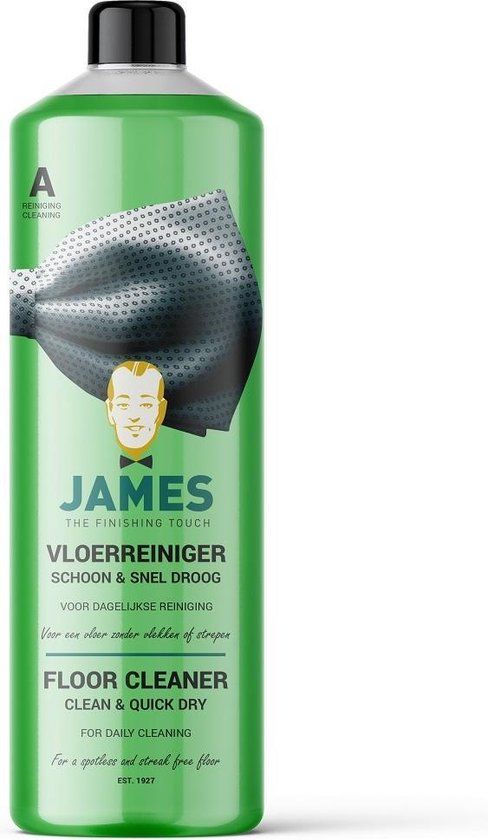 James B.V. James Laminaatreiniger - 1L - Voor alle laminaatsoorten - Streeploos