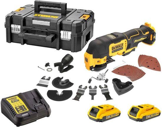 DeWALT DCS353D2 Accu Multitool 12V XR 2.0Ah + TSTAK - Oscillerend
