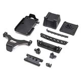 Axial AXI211002 Capra Cage Components Black: UTB18, meerkleurig