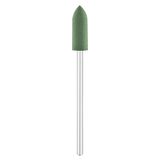 Exo rubberen frees, polijstmiddel, groene rol, puntvormig, 5,5 mm / 32