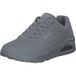 Skechers Uno Stand On Air heren Trainers Laag-top, Light Grey Durabuck Mesh, 41 EU