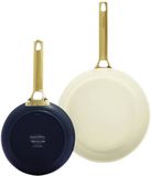 Greenpan Set de poêles 20/26cm 'Padova Oxford Blue'