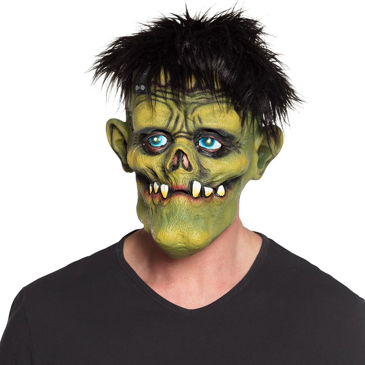 Boland - Latex hoofdmasker Creepy monster - Volwassenen - Monster