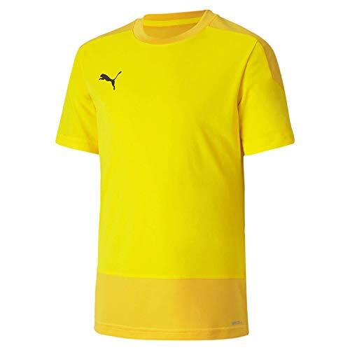 PUMA Kinder teamGOAL 23 Training Jersey Jr Trainingstrikot, Cyber Yellow-Spectra Yellow, 176