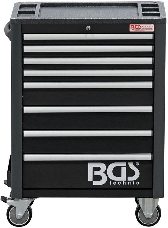 Merkloos BGS Gereedschapswagen - 8 Laden - Professioneel - BGS-4111