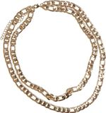 Urban Classics Figaro Layering Ketting Goudkleurig