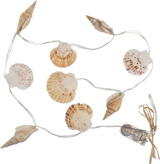 Out of the Blue Schelpen LED Lichtsnoer - 1 meter - Multi