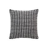 Douceur d'Intérieur Greta Kussensloop 40 x 40 cm Zwart Katoen Chenille