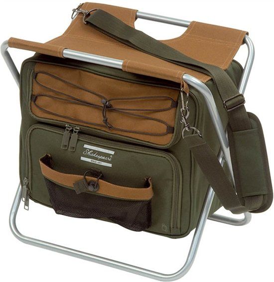 Shakespeare stool with cooler bag