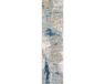 Safavieh Tapijtloper Danni Abstract | Grijs | Stof | 61 x 244 cm