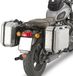 Givi Monokey/retro Fit Triumph Bonneville T100/t120 Montage Zijkoffers Zwart