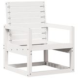VidaXL Chaise de jardin blanc 57,5x63x76 cm