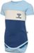 Hummel Kinder Body Kurzarm Hmlhappy Block Body S/S Cerulean-86