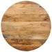 VidaXL Tafelblad rond ø 90x2,5 cm massief ruw mangohout
