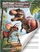 Staff Dinosaur Theme Staff Paper Notebook
