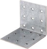 Alberts 846640 hoekkoppelplaat | sendzimir verzinkt | 60 x 60 x 60 mm | Set van 60