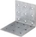 Alberts 846640 hoekkoppelplaat | sendzimir verzinkt | 60 x 60 x 60 mm | Set van 60