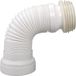 Airfit tuyau de raccordement WC, flexible extensible de 285-500 mm, DN 98-120