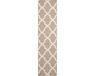 Safavieh Trellis Indoor handgetuft vloerkleed, Cambridge collectie, CAM121, in Beige & Ivoor, 76 X 244 cm