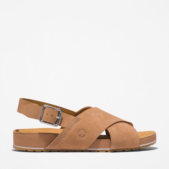 Timberland Malibu Waves Basic X Strap, Light Pink Nubuck, 37.5 EU