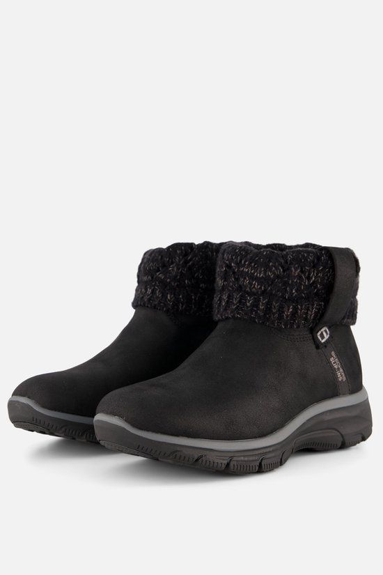 Skechers Easy Going - zy Weather 2 Dames Enkellaarzen - Zwart - Maat 38