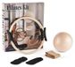 Ensemble de Pilates - Anneau de Pilates, ballon de Pilates, bande de résistance et chaussettes à grip - Ballon de Pilates antiblocage 23 cm - Anneau de Pilates 38 cm