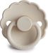 FRIGG Daisy | Maat 2 | Fopspeen | SANDSTONE | 6-18 maand - Natuurrubber