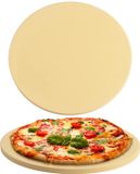 Goodivery Set de briques rondes pour pizza et pain, beige, 38 cm