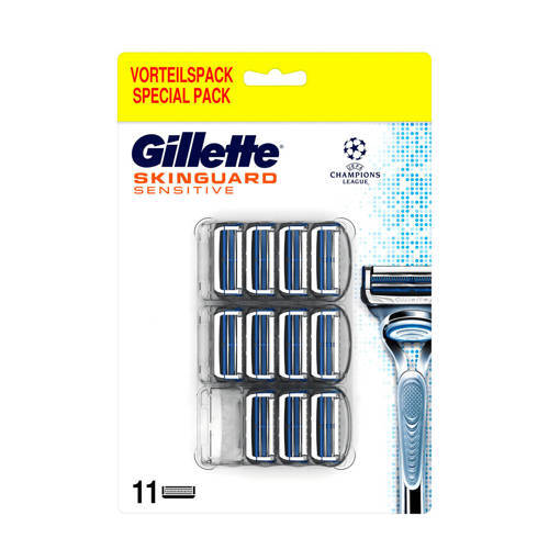 Gillette SkinGuard Sensitive Scheermesjes - 11 Stuks