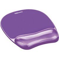 Fellowes Gel Crystal - Mouse Pad with Wrist Rest