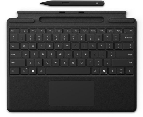 Microsoft Surface Pro Keyboard with Slim Pen QWERTZ German Black