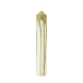 Ferm Living Bougie bloc Dryp Olive Green, 30 cm