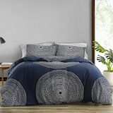 Marimekko 221437 Fokus Trooster Set, Marine, Vol/Koningin