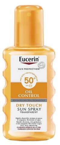 Eucerin Eucerin Sun Oil Control Dry Touch Transparant Spray SPF 30
