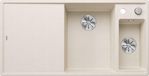 BLANCO AXIA III 6 S Silgranit spoelbak, 1000x510 mm, zacht wit