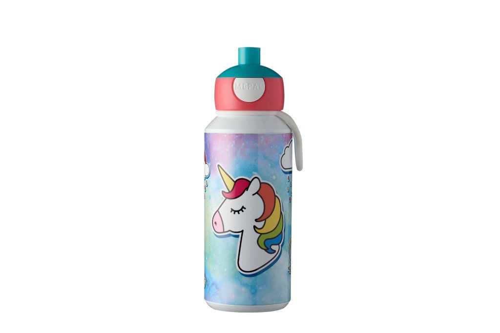 Mepal Campus Pop-up Drinkfles - 400ml - Unicorn
