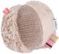 Fehn Flamingo-rammelbal, grijpspeelbal met materiaalmix en rammelaar om te werpen, grijpen, rollen, bevordert de motorische vaardigheden van baby's, voor baby's en peuters vanaf 0 maanden