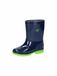 LICO Bottes de pluie 'Stormy' bleu marine / vert herbe