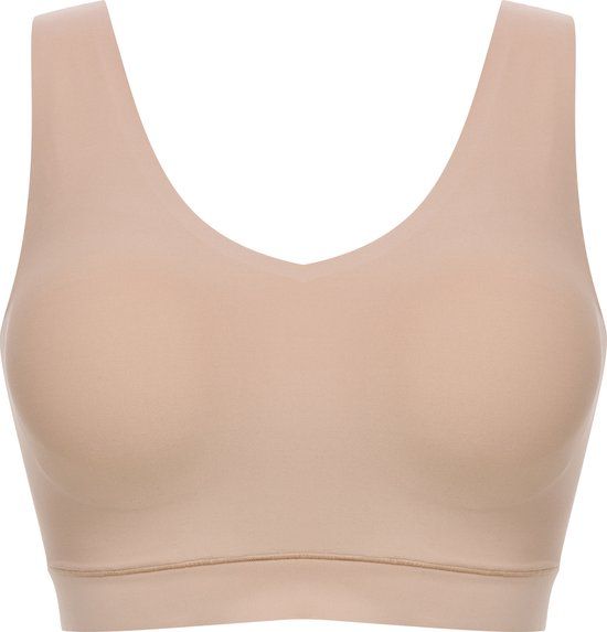 Chantelle Soft Stretch Padded Bralette - Beige - XL