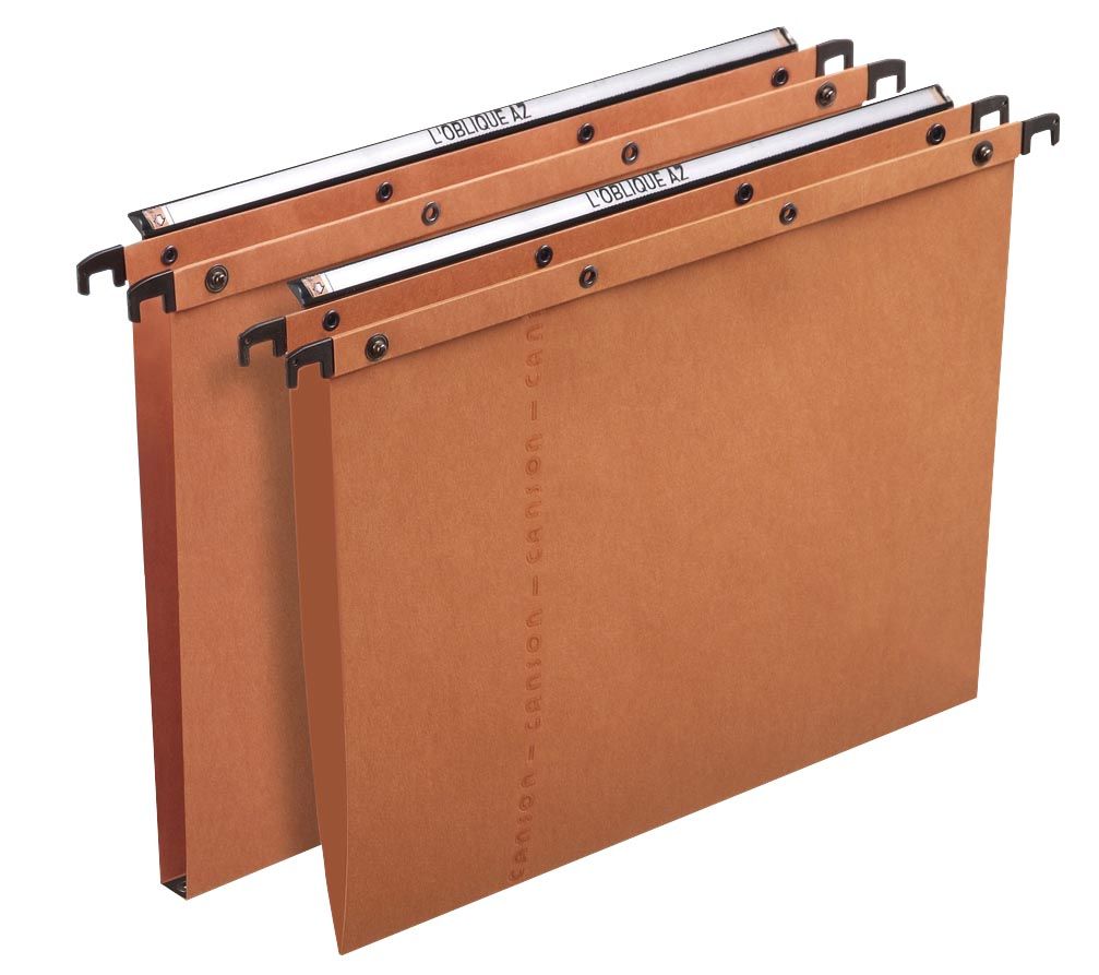 ELBA Hangmappen Azo Ultimate A4 Oranje kraftkarton 25 stuks