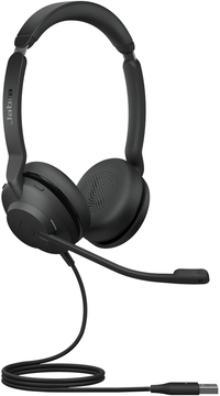 Jabra USB Headset - On-Ear - Wired - Black