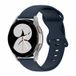 Huawei Solid color sportband - Donkerblauw - Huawei Watch GT 5 (Pro) / GT 4 / GT 3 / GT 2 - 46mm