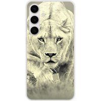 Samsung Lioness Siliconen hoesje compatibel met Samsung Galaxy S24 Plus, Samsung Galaxy S25 Plus
