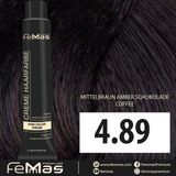 Femmas Haarverf - Chocolade Amber Middenbruin - 100ml