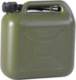Brandstofjerrycan Hünersdorff 812869 Jerrycan voor brandstof 10 l Kunststof Olijf