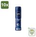 NIVEA MEN Protect & Care Deodorantspray - 150 ml - Verpakking met 10 stuks