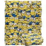 Minions Deken Minion Group Silky Touch Super Soft Sprei Deken, 152 x 127 cm