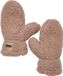 Urban Classics Sherpa Winterhandschoenen Kinderen S/M Beige