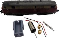 Minitrix micromotor NM034G N motor ombouwset voor V 160, BR 216, BR 217, BR 218